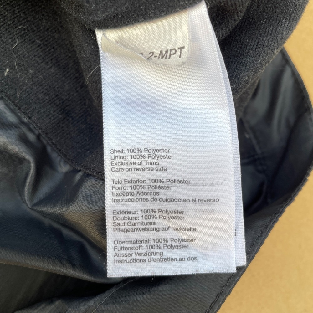 Marmot Vest Mens M Black Hiking Casual Full Zip Lightweight Mock Neck CC-206 - Picture 4 of 8